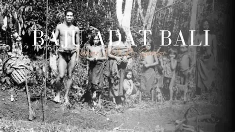 Baju Adat Bali Jaman Dulu No Sensor