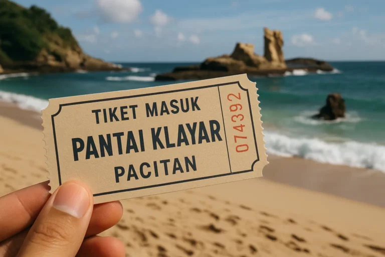 Tiket Masuk Pantai Klayar Pacitan