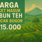 Harga Tiket Masuk Kebun Teh Puncak Bogor