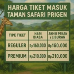 Harga Tiket Masuk Taman Safari Prigen