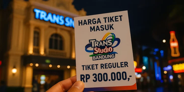 Harga Tiket Masuk Trans Studio Bandung