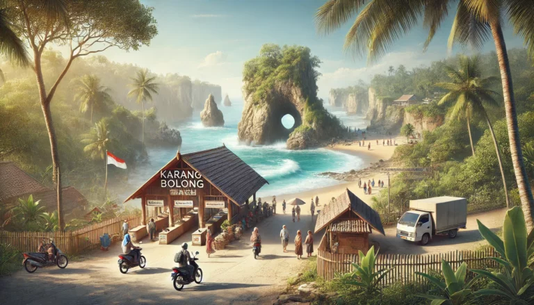 Tiket Masuk Pantai Karang Bolong Kebumen
