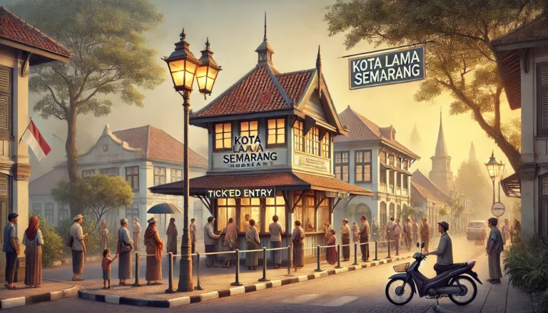 Tiket Masuk Kota Lama Semarang