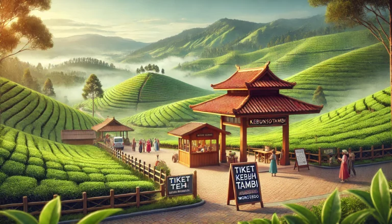 Tiket Masuk Kebun Teh Tambi Wonosobo Wisata