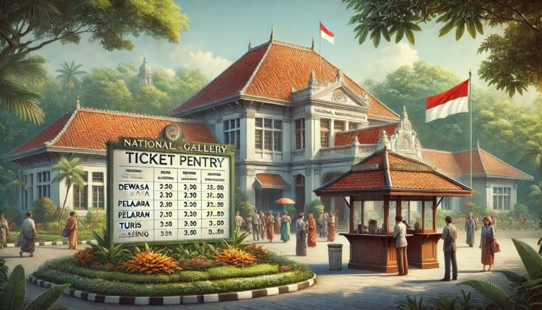 Harga Tiket Masuk Museum Galeri Nasional Indonesia