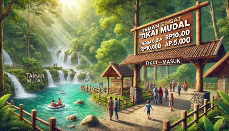 Harga Tiket Masuk Taman Sungai Mudal