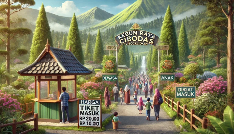 Harga Tiket Masuk Kebun Raya Cibodas