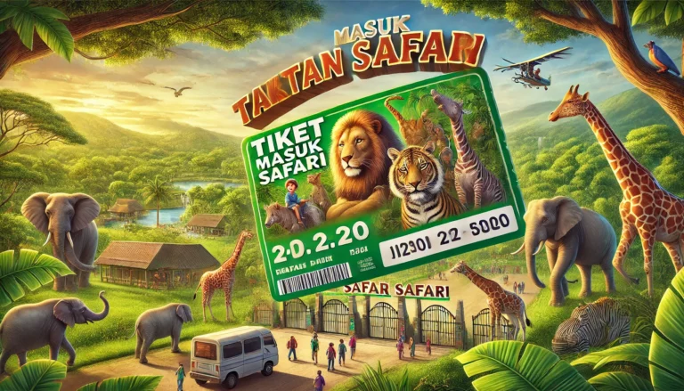 Tiket Masuk ke Taman Safari