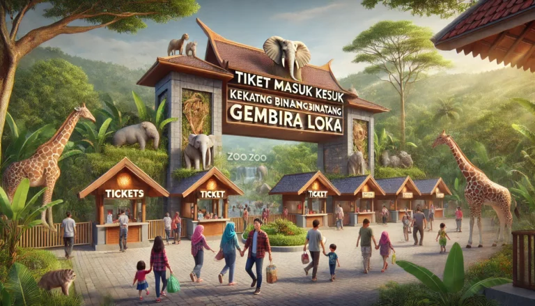 Tiket Masuk Kebun Binatang Gembira Loka