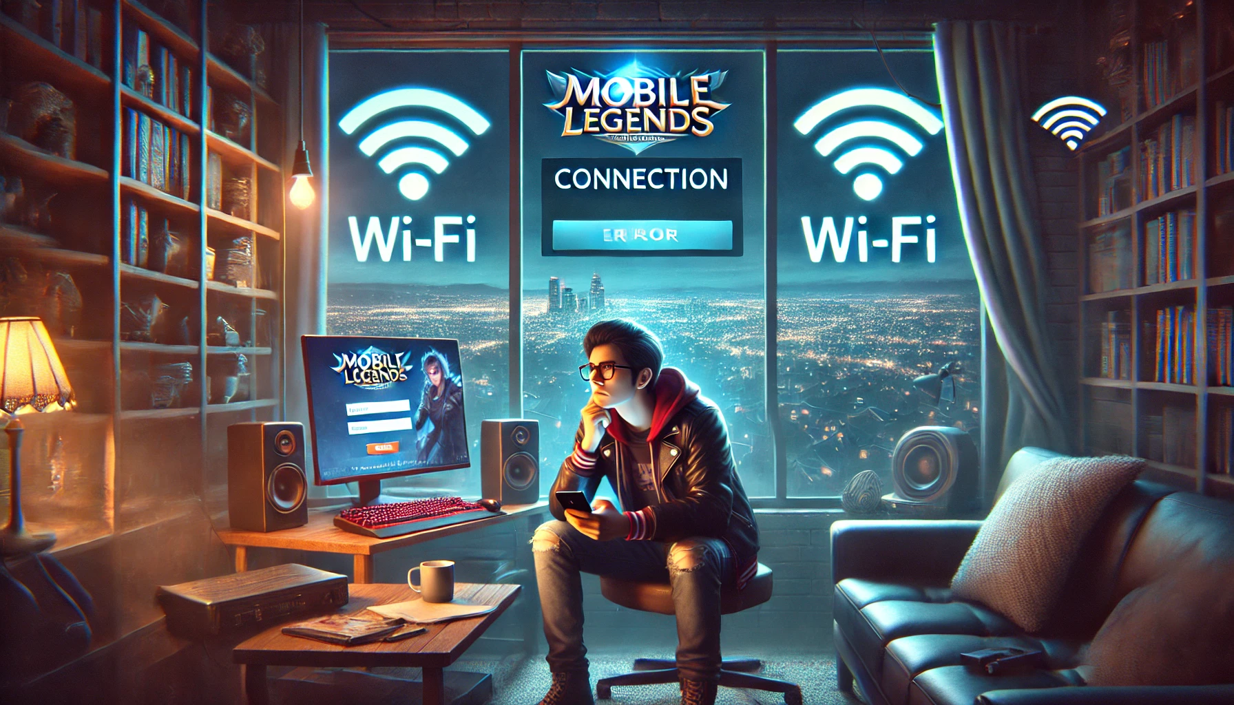 Mobile Legends Tidak Bisa Masuk Dengan Wifi