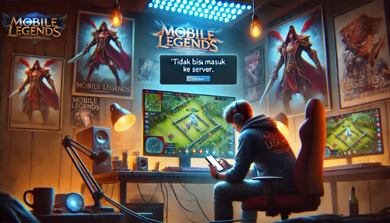 Mobile Legend Tidak Bisa Masuk ke Server