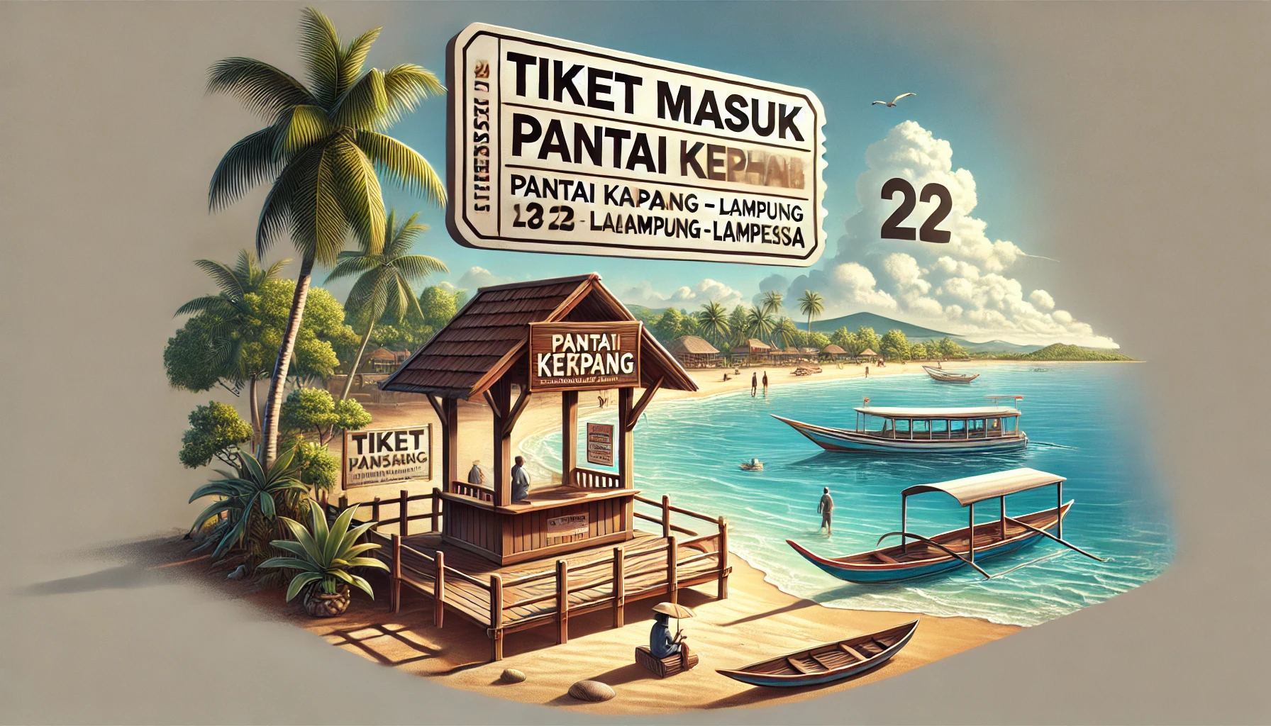 Tiket Masuk Pantai Ketapang Lampung