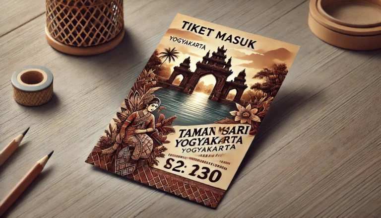 Tiket Masuk Taman Sari Yogyakarta