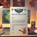Solicitation Letter for Mobile Legends Tournament Template