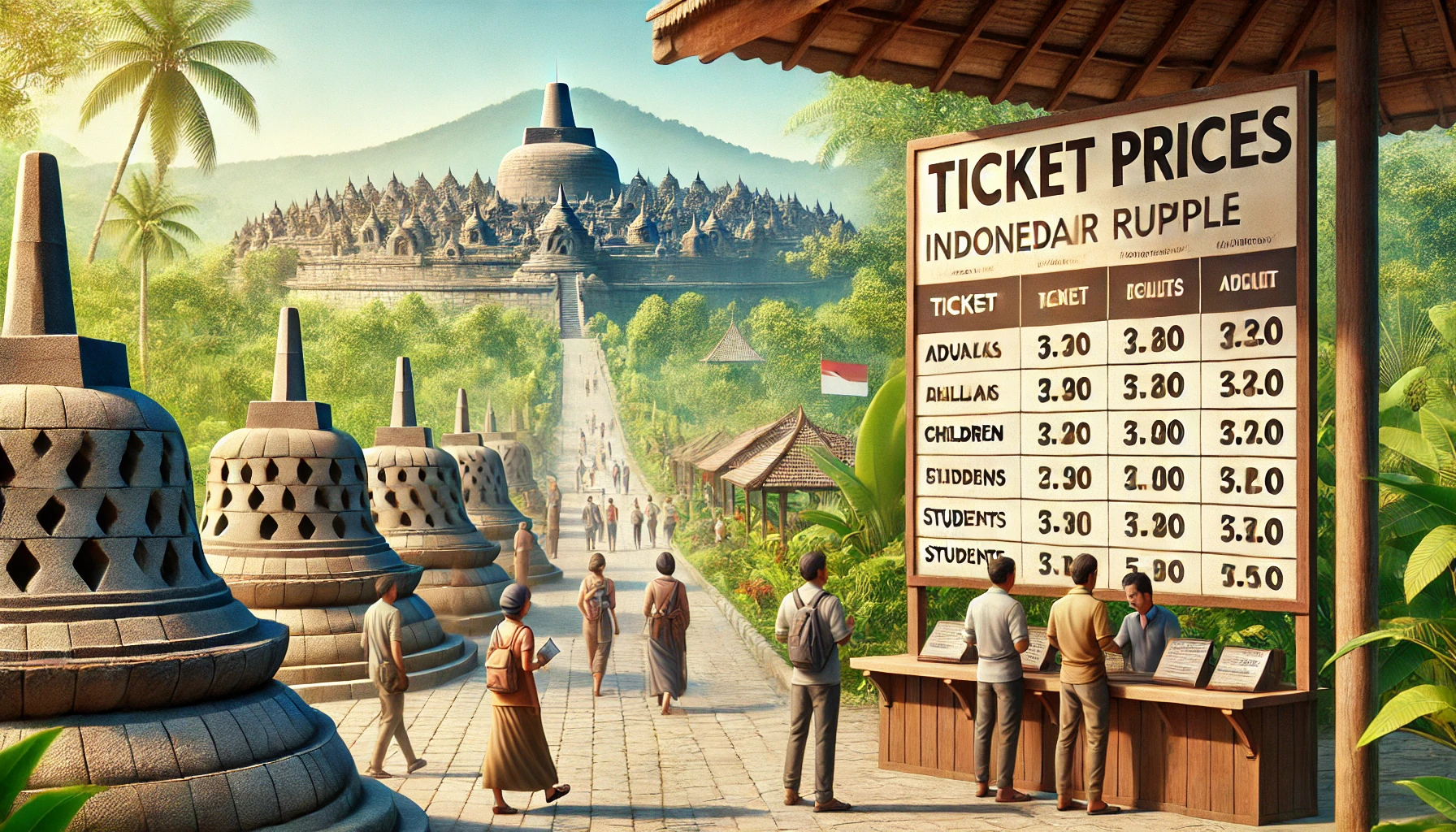 Harga Tiket Masuk ke Candi Borobudur