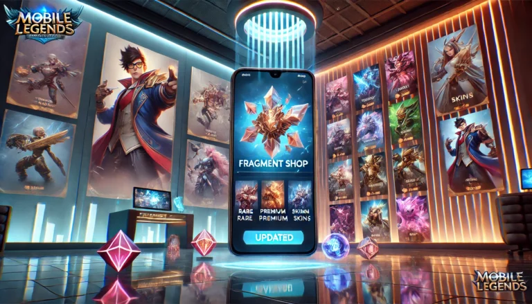 Mobile Legends Update Fragment Shop