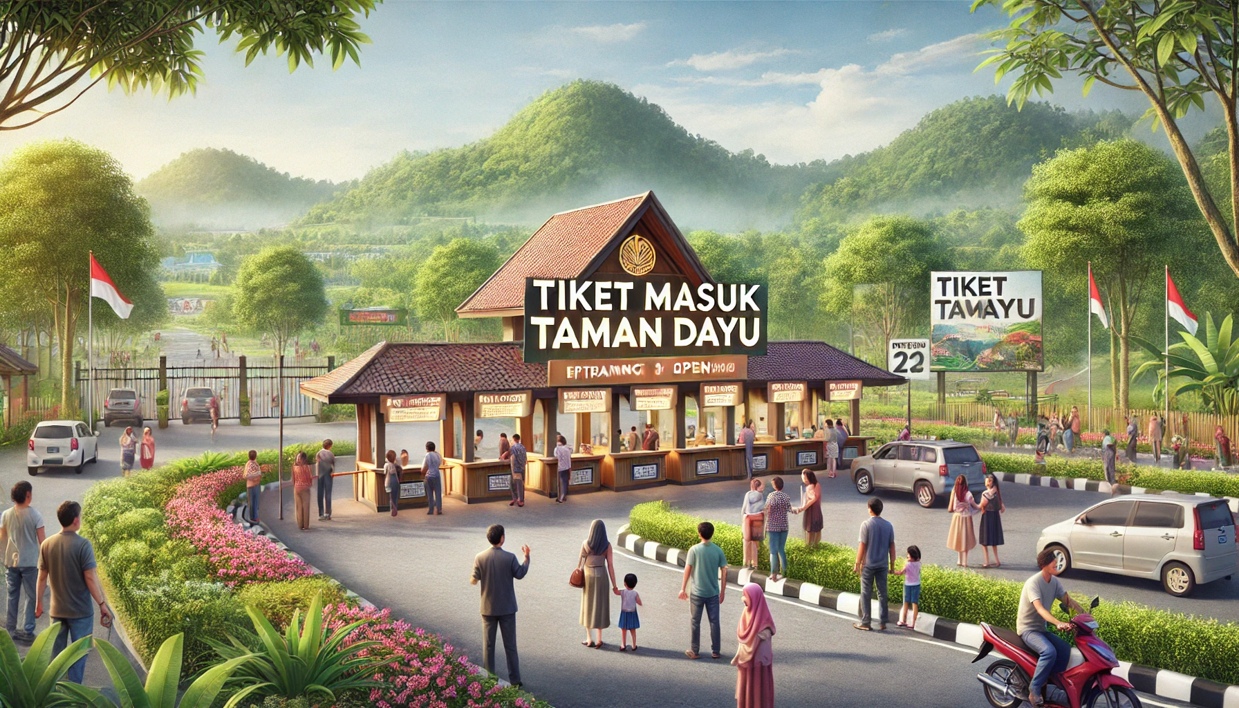 Tiket Masuk Taman Dayu Pandaan