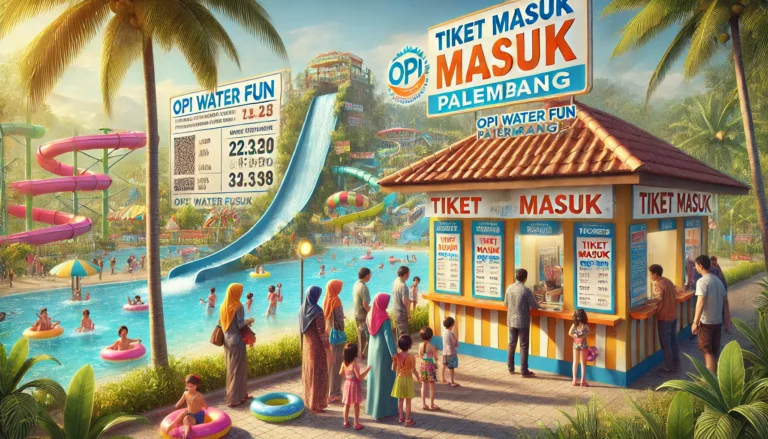 Tiket Masuk OPI Water Fun Palembang
