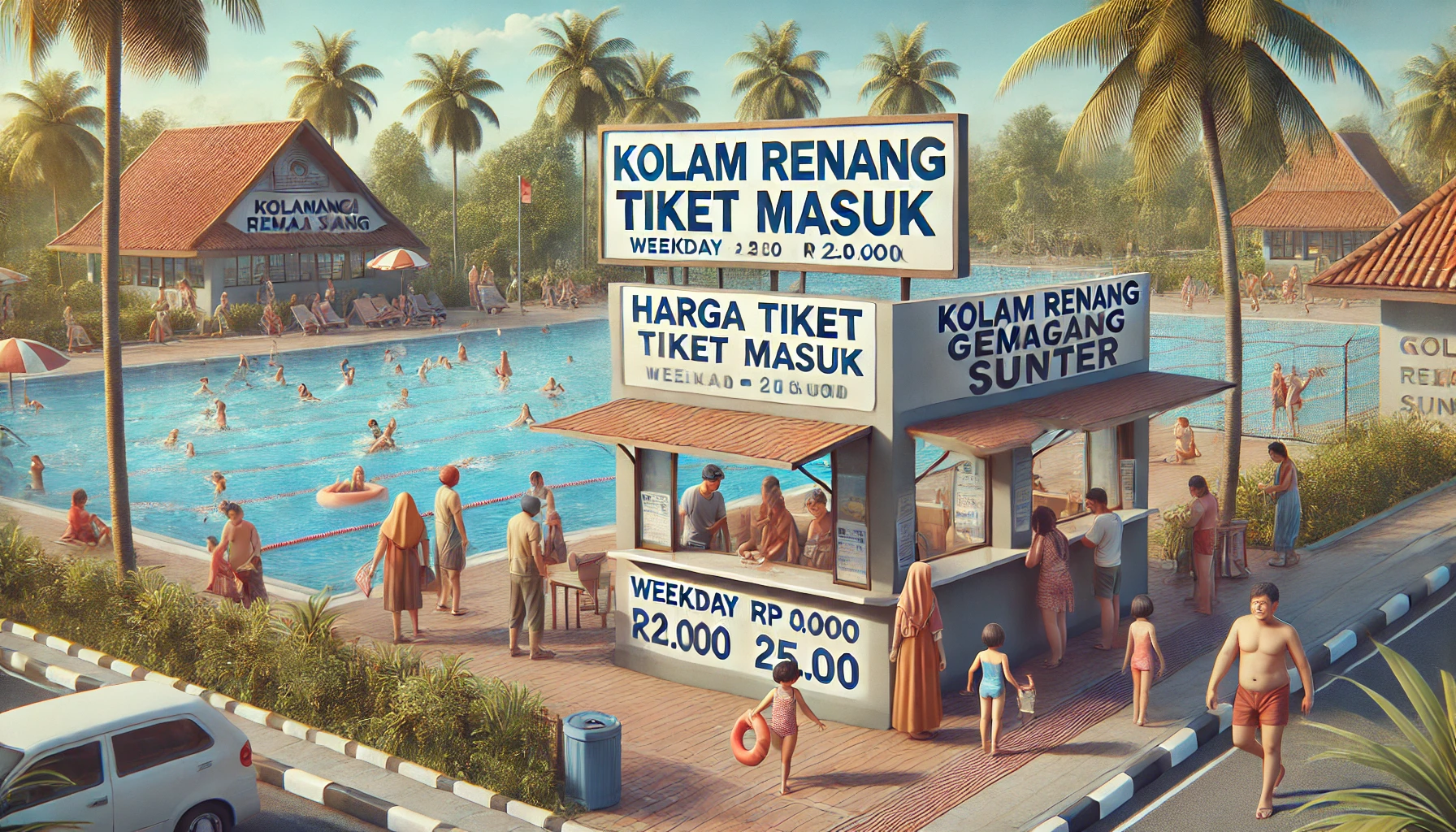 Harga Tiket Masuk Kolam Renang Gelanggang Sunter Jakarta