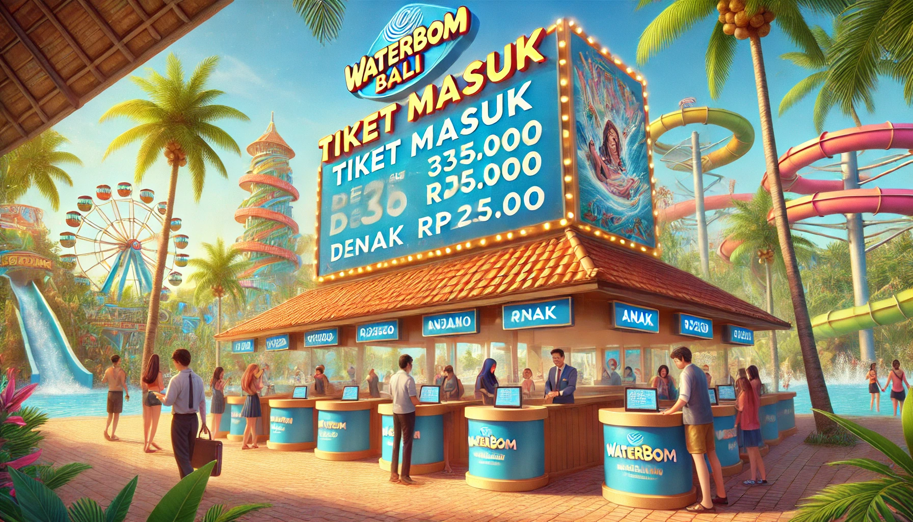 Harga Tiket Masuk Waterboom Bali