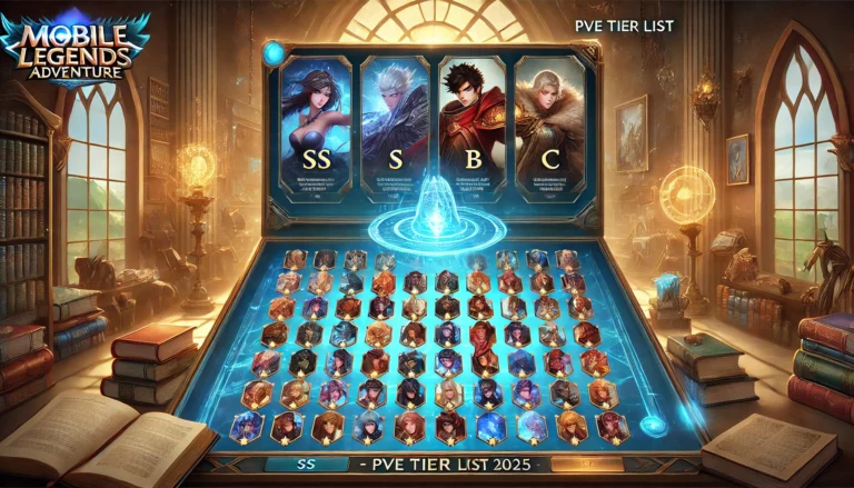 Mobile Legends Adventure Tier List PVE