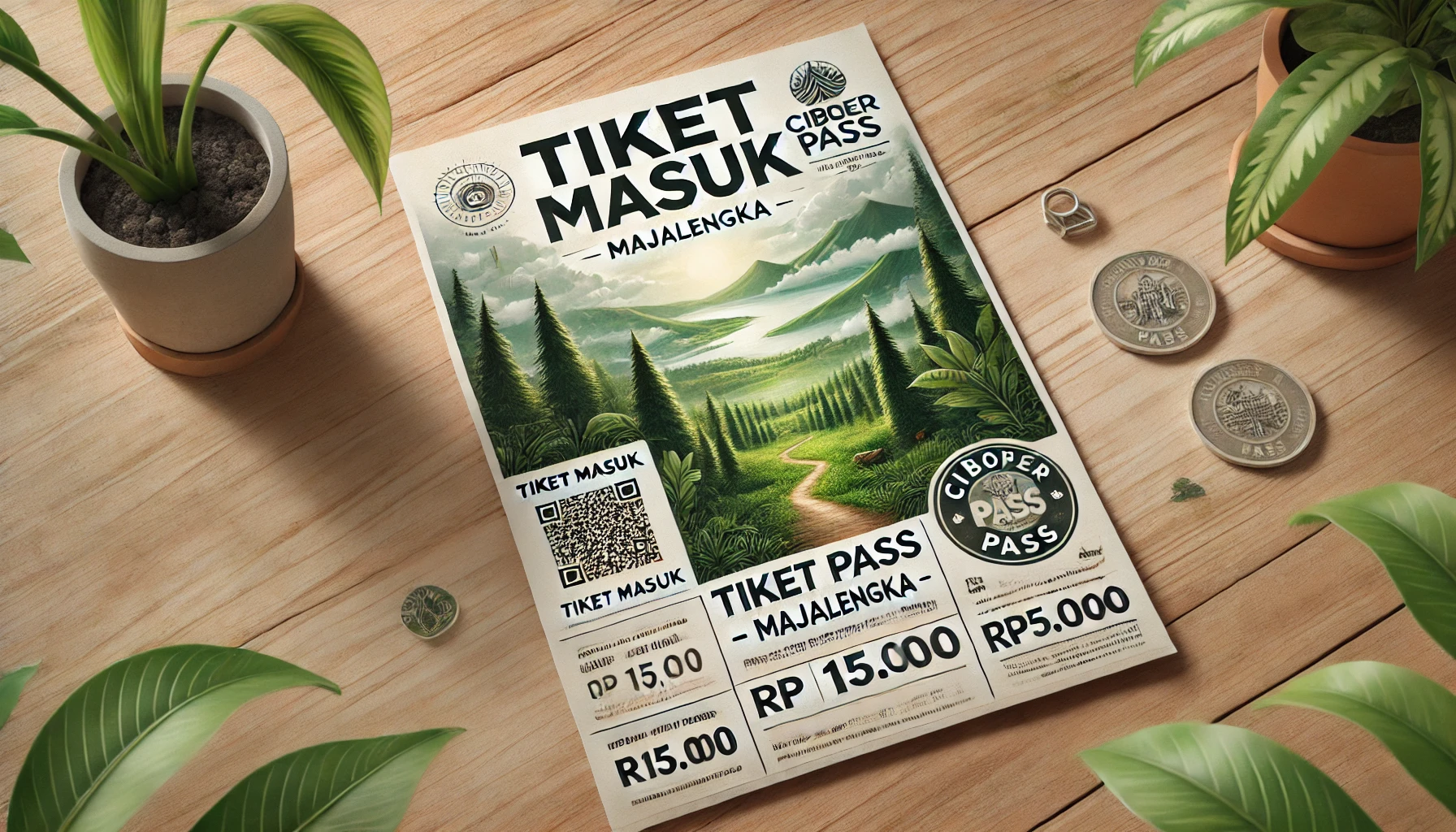 Tiket Masuk Ciboer Pass Majalengka
