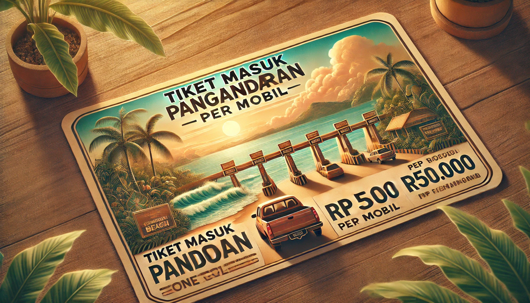 Tiket Masuk Pangandaran Per Mobil