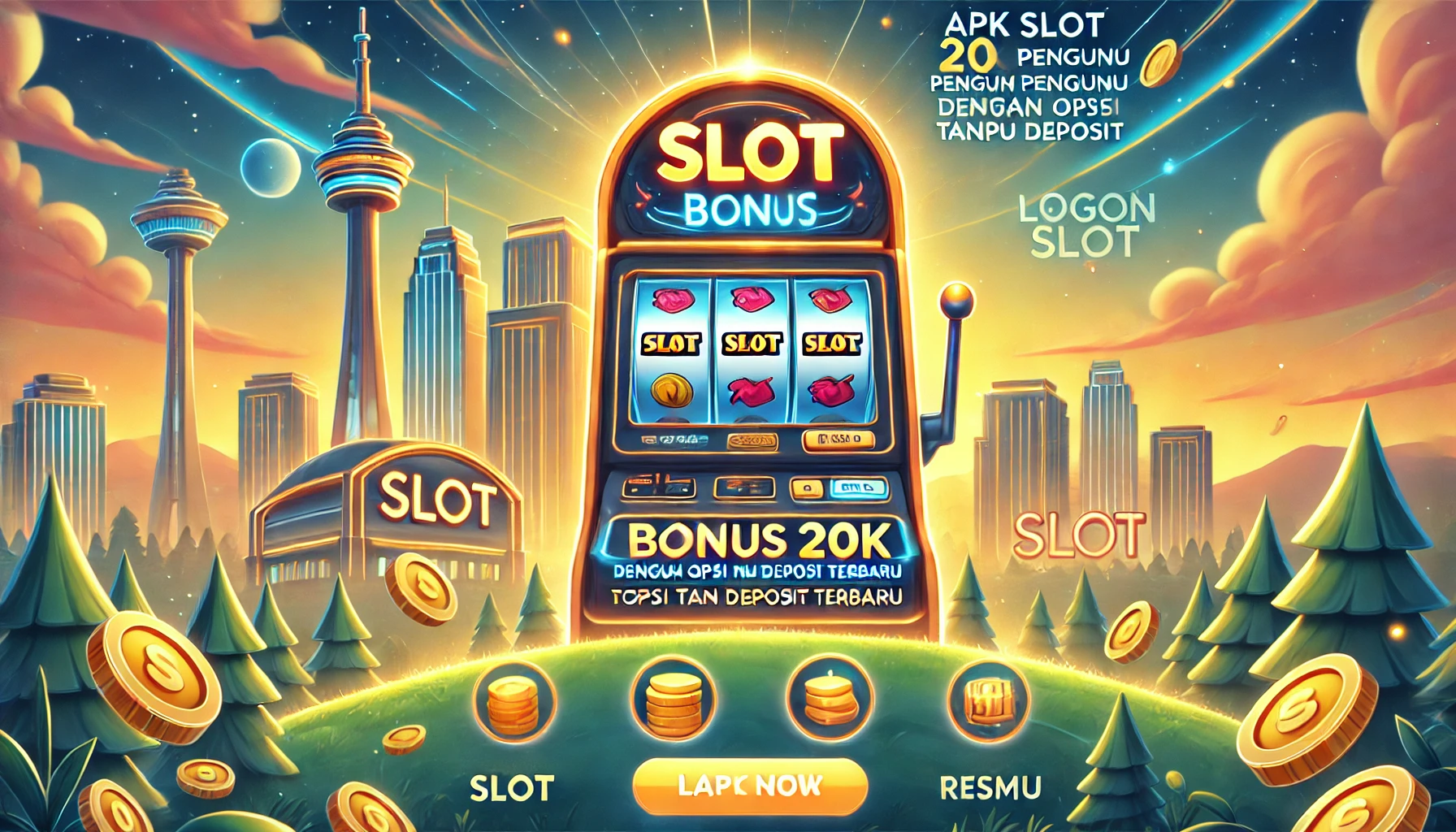 APK Slot Bonus 20K Pengguna Baru