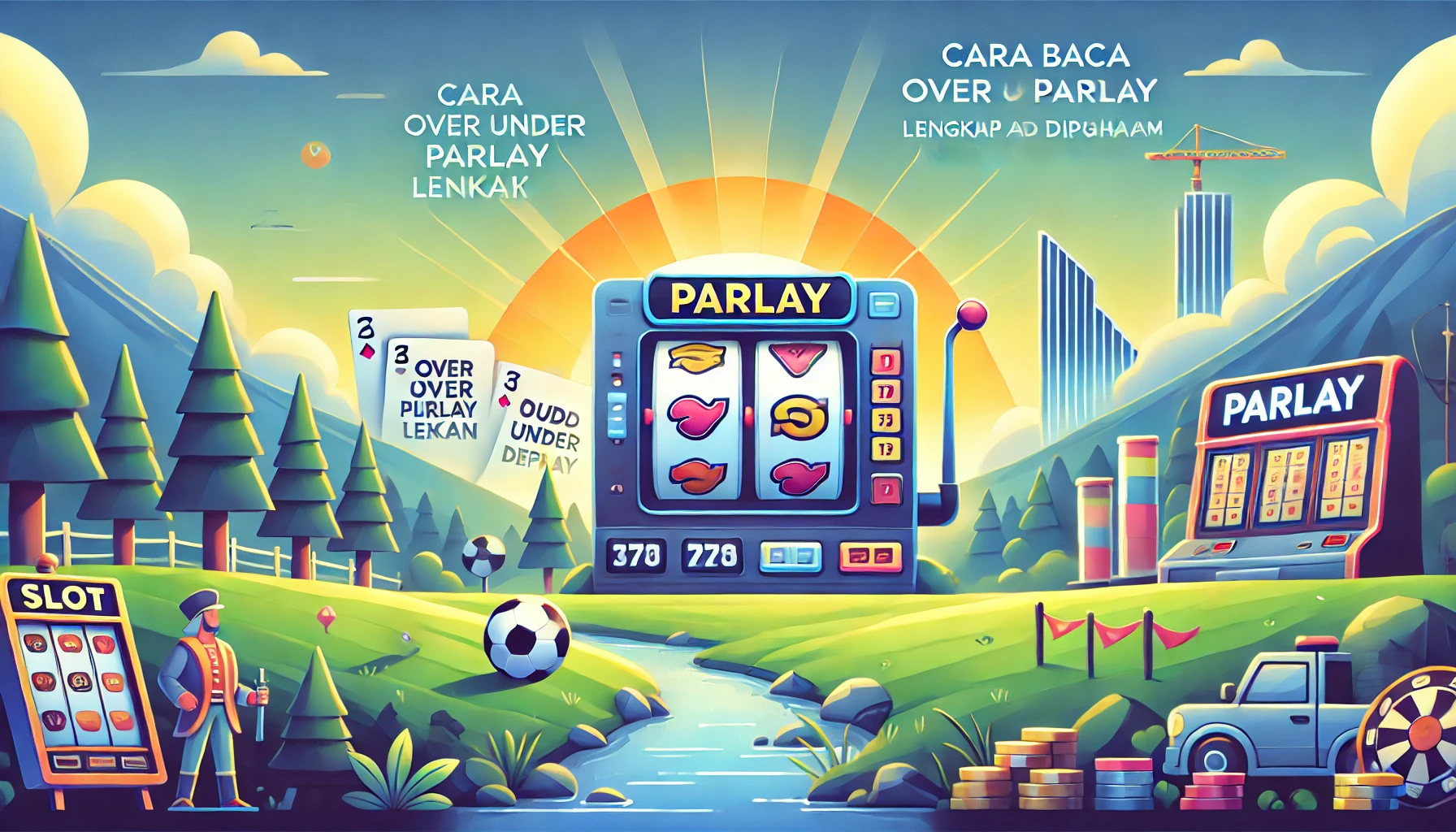 cara baca over under parlay