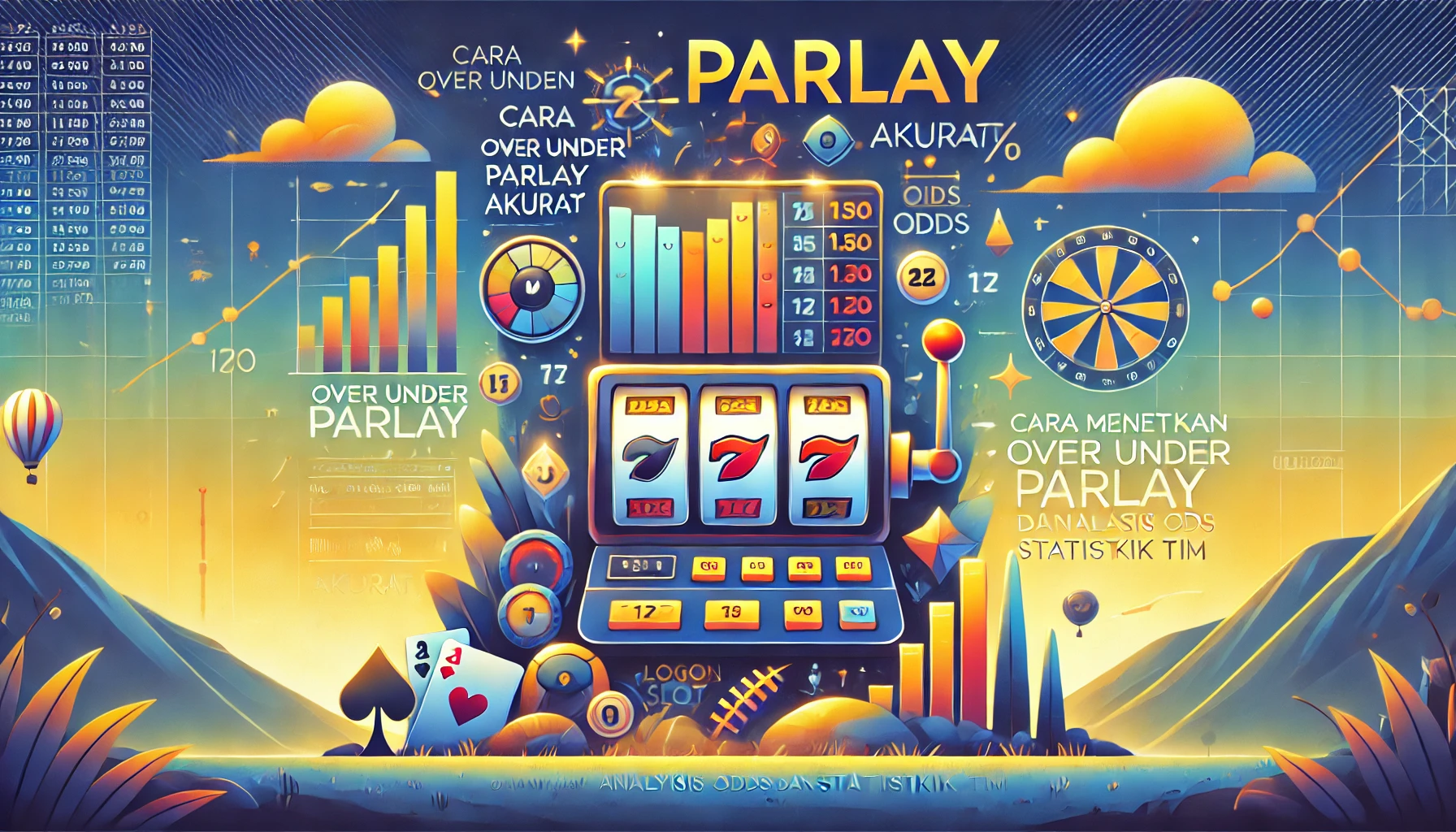 cara menentukan over under parlay