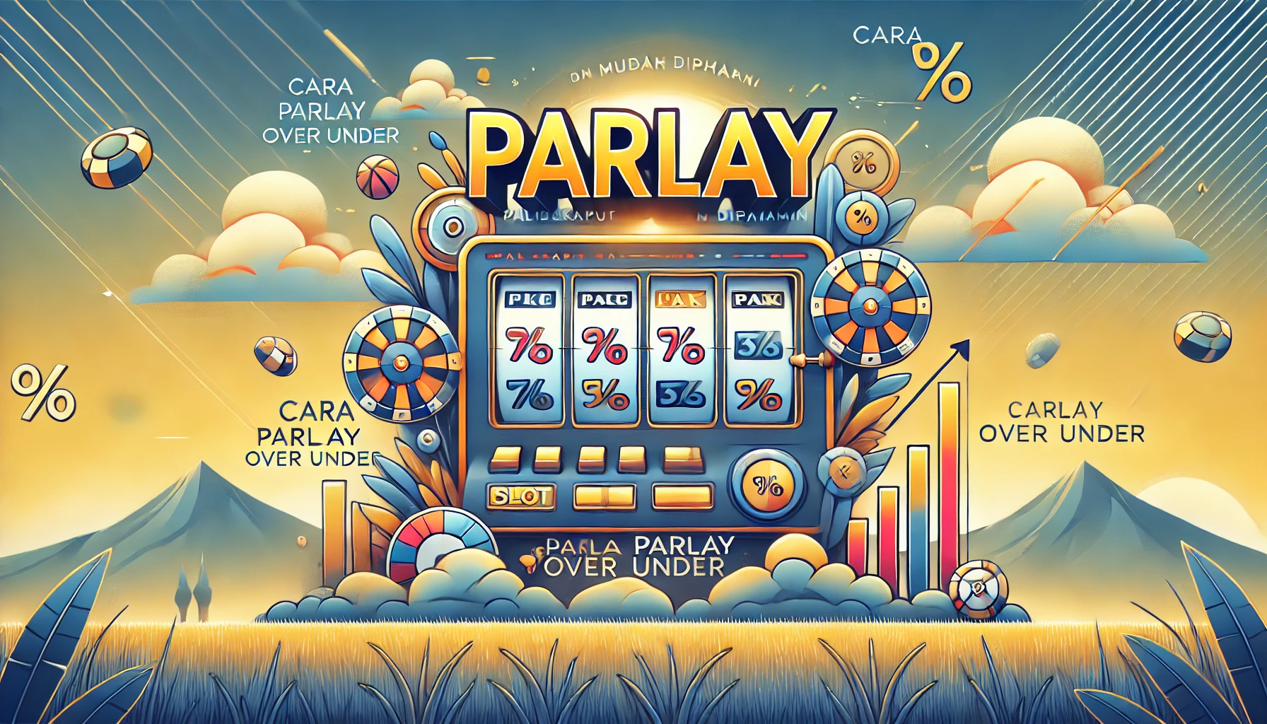 cara parlay over under