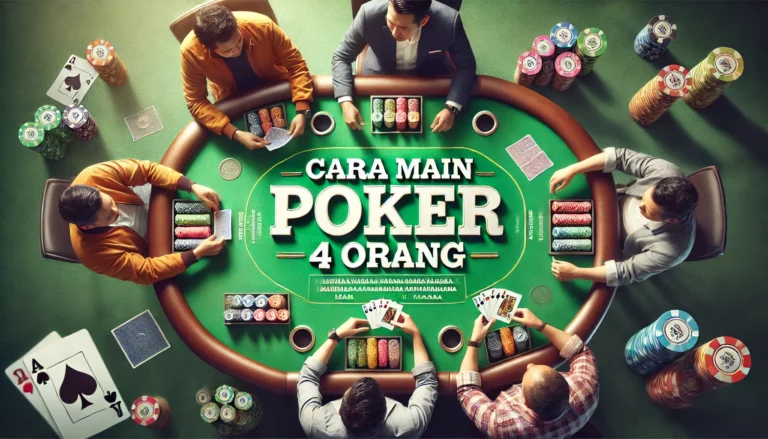 Cara Main Poker 4 Orang