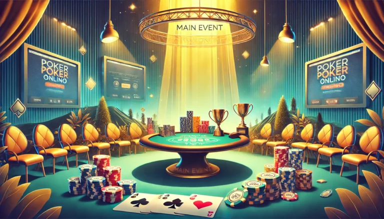 main event poker online