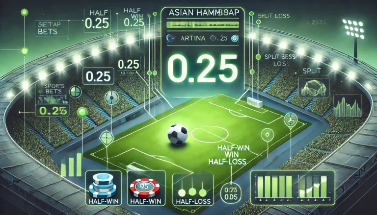 handicap 0.25 artinya