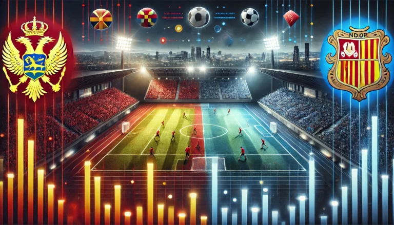 Statistik Montenegro vs Andorra