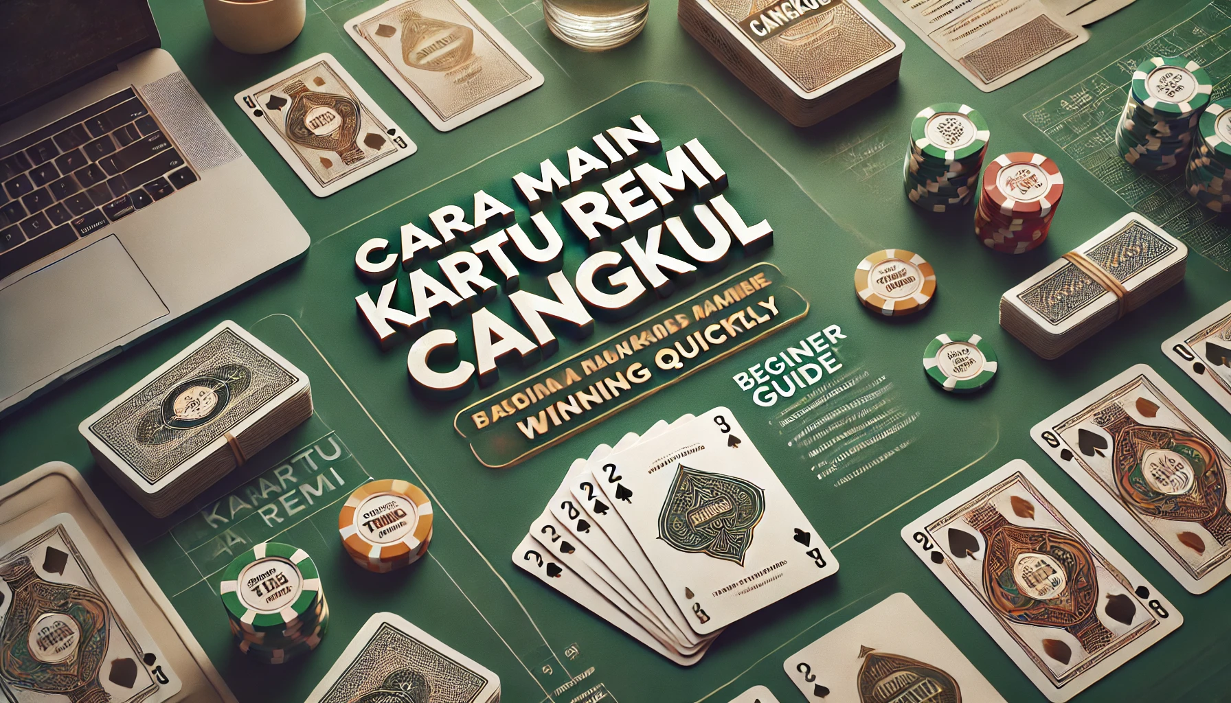 cara main kartu remi cangkul