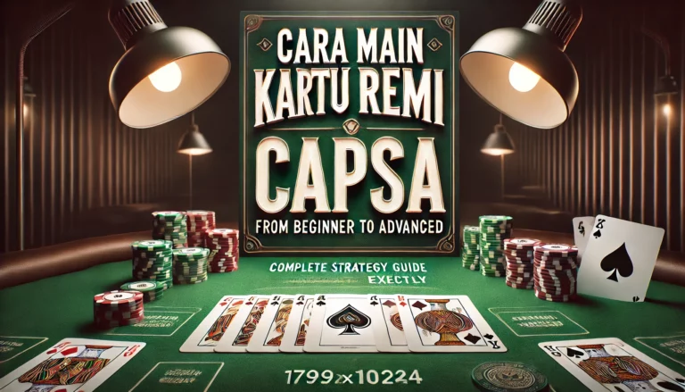 cara main kartu remi capsa