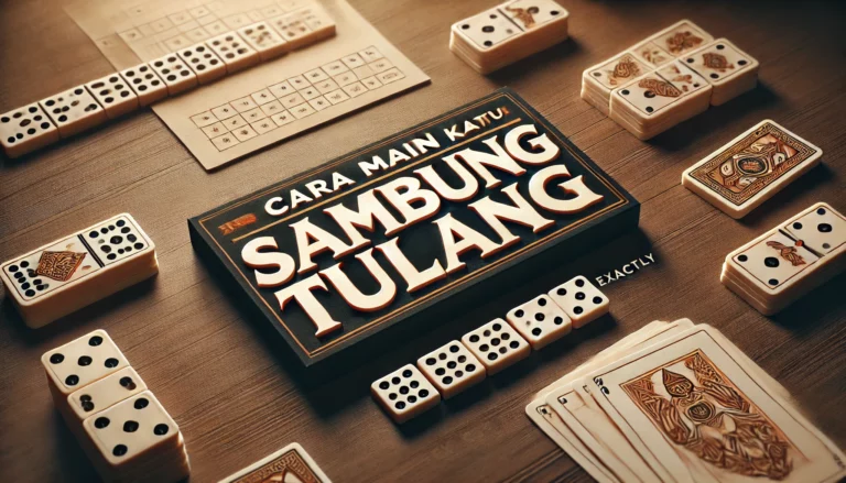 cara main kartu sambung tulang