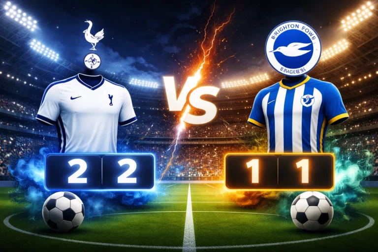 rating pemain tottenham hotspur vs brighton