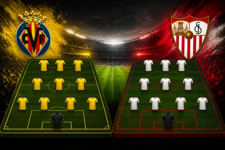 Prediksi Susunan Pemain Villarreal vs Sevilla
