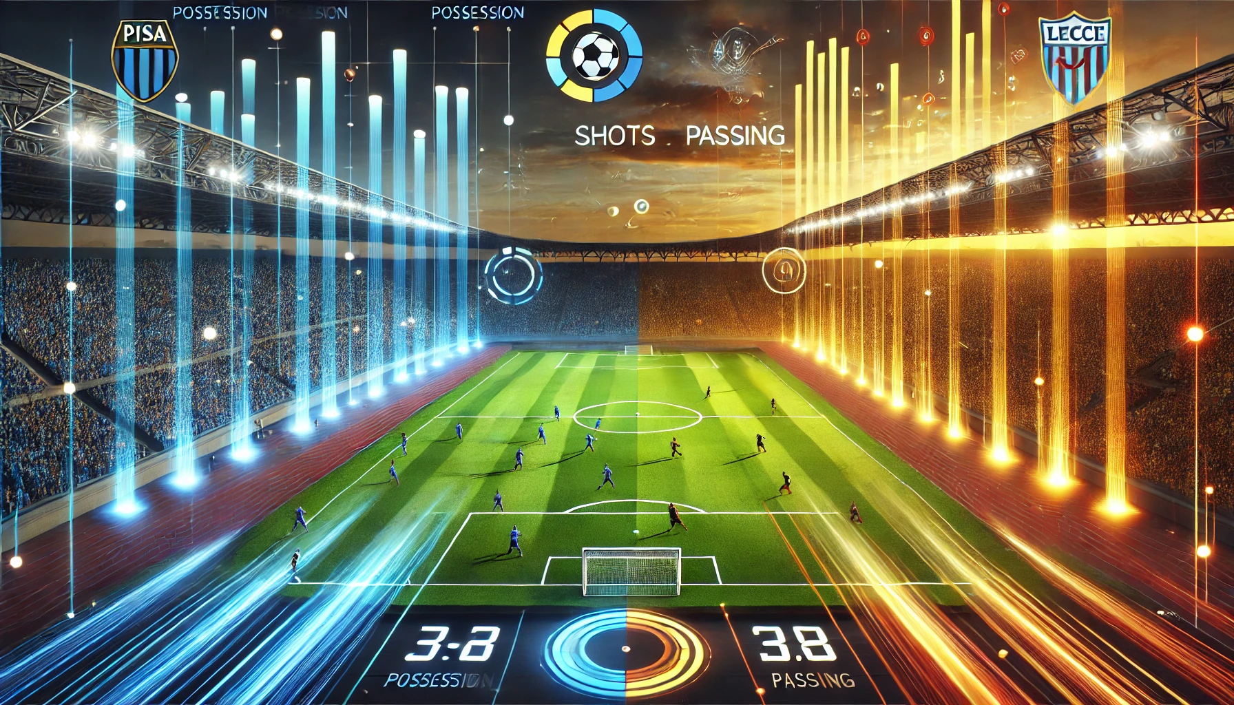 Statistik Pisa vs Lecce