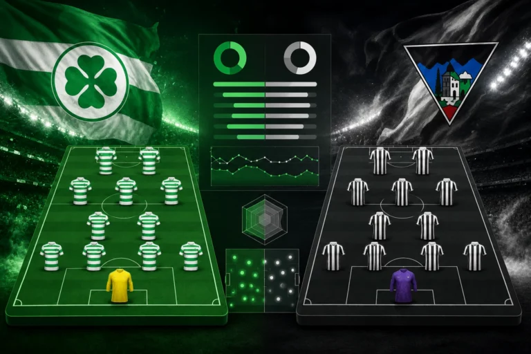 Statistik dan Susunan Pemain Celtic vs Dunfermline Athletic
