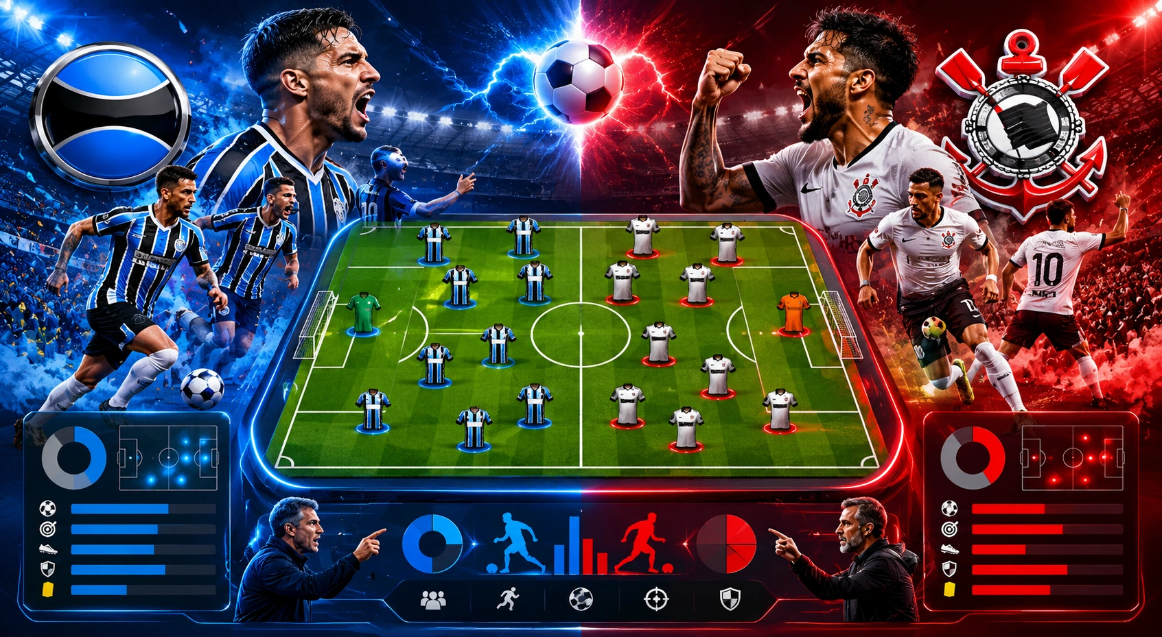 Statistik dan Susunan Pemain Gremio vs Corinthians