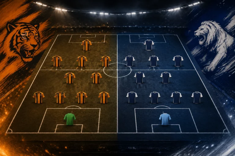 Susunan Pemain Hull City vs Millwall