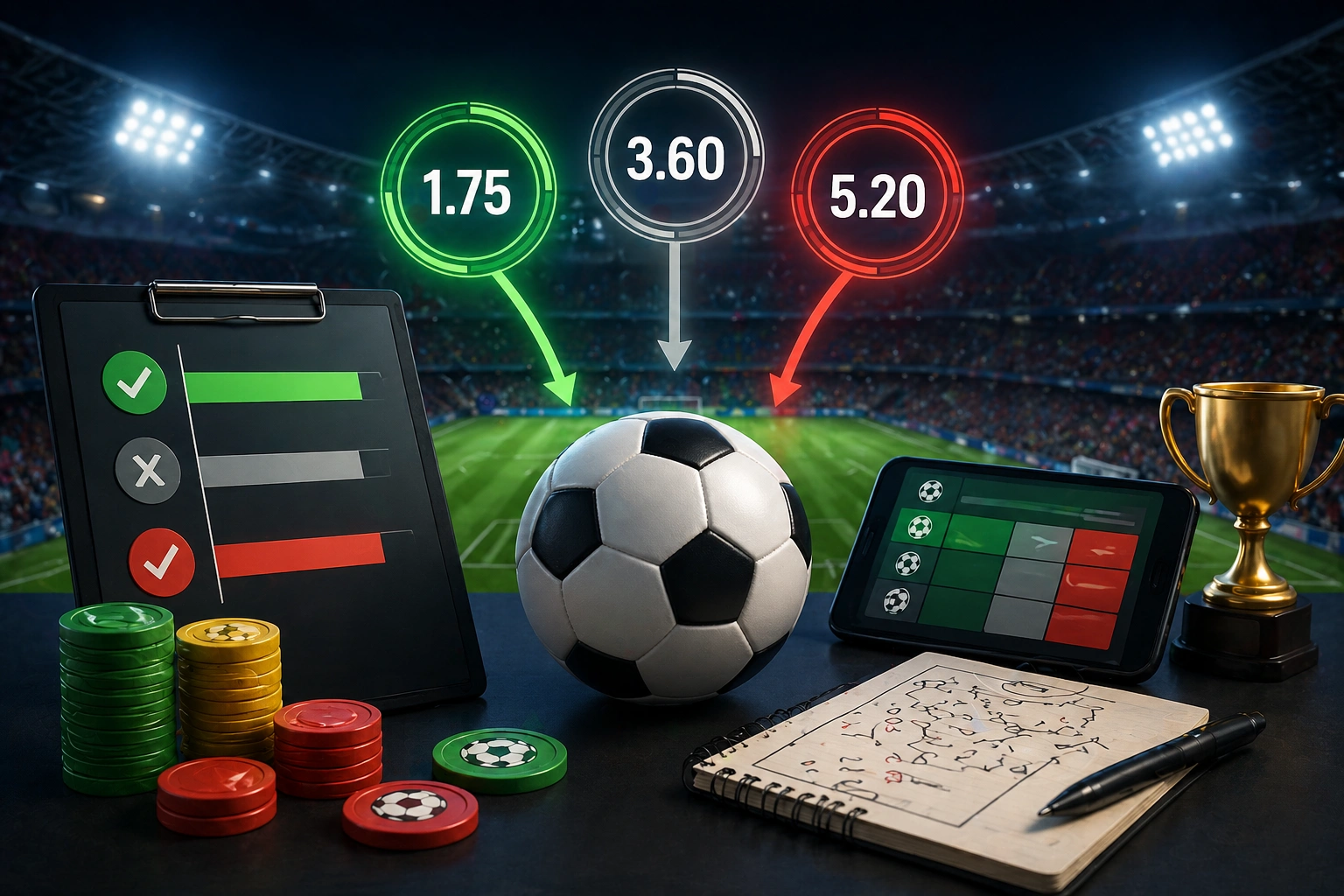 istilah odds dalam taruhan bola