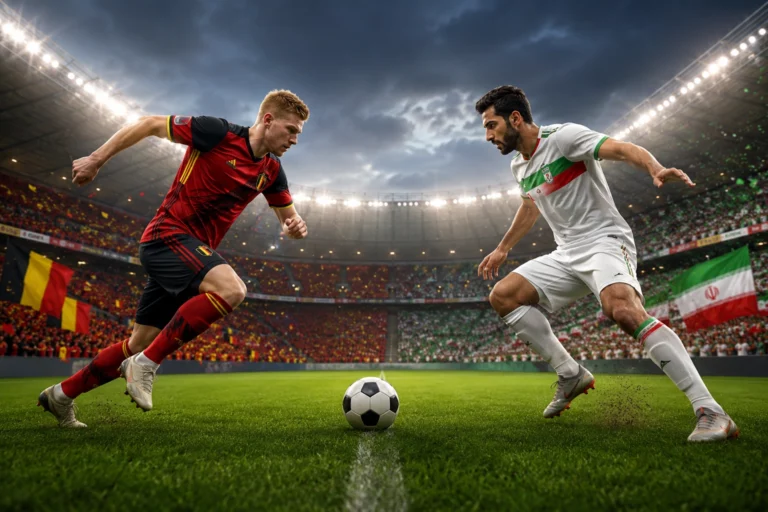 Susunan Pemain Belgium vs Iran