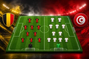 Prediksi Pertandingan Persahabatan Belgium vs Tunisia