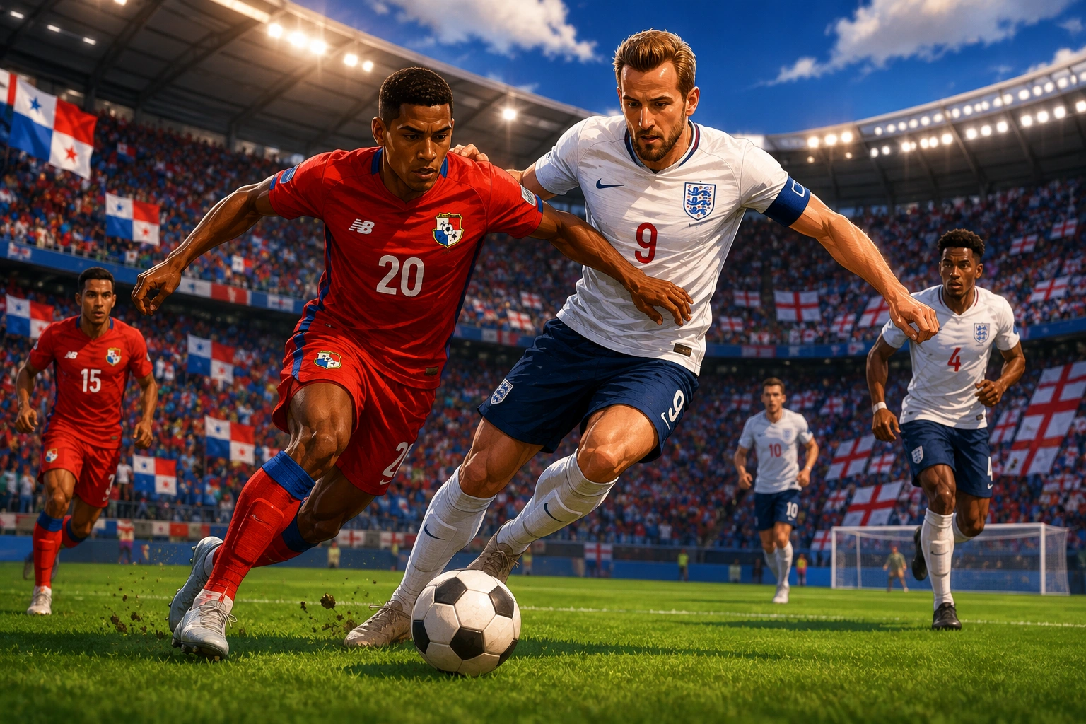 Prediksi Susunan Pemain Panama vs England