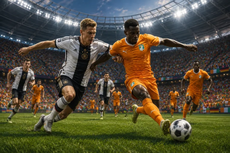 Statistik dan Susunan Pemain Germany vs Ivory Coast
