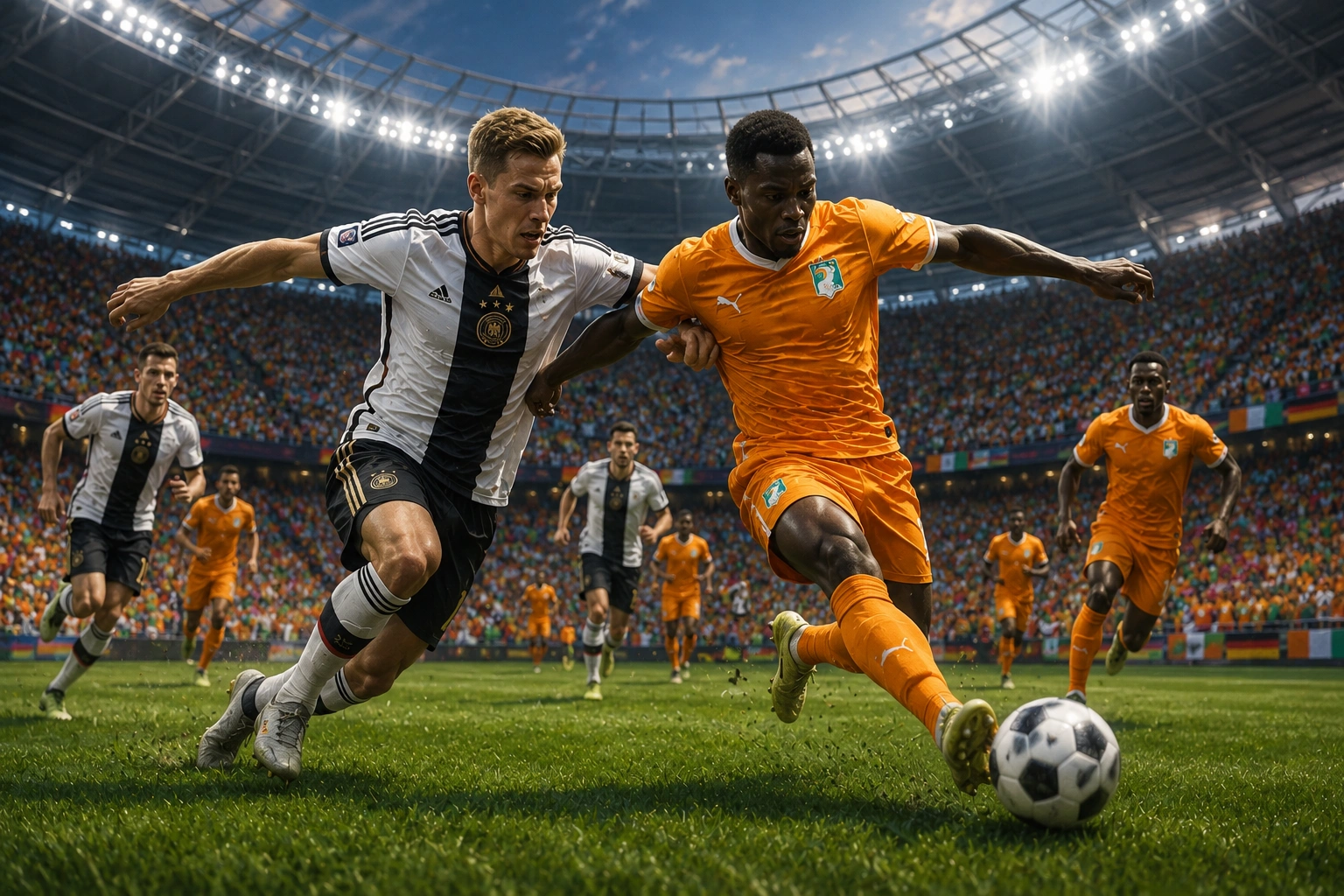 Statistik dan Susunan Pemain Germany vs Ivory Coast